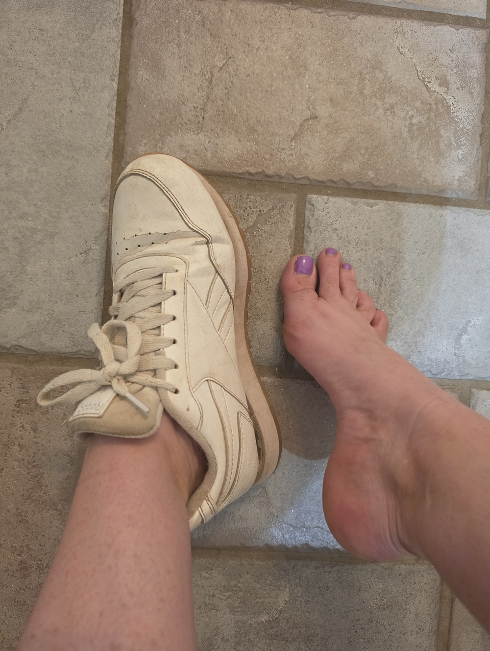 Well Loved Used Sneakers Womens Well Worn Shoes